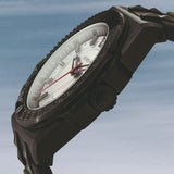 Buy Shop Versace Chain Reaction Quartz White Dial Green Rubber Strap Watch for Men - VEDY00419 USA Online