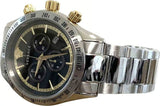 Buy Shop Versace Classic Chronograph Quartz Black Dial Silver Steel Strap Watch For Men - VEV700419 USA Online