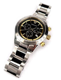 Buy Shop Versace Classic Chronograph Quartz Black Dial Silver Steel Strap Watch For Men - VEV700419 USA Online