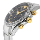 Buy Shop Versace Classic Chronograph Quartz Black Dial Silver Steel Strap Watch For Men - VEV700419 USA Online