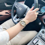 Buy Shop Versace Classic Chronograph Quartz Silver Dial Two Tone Steel Strap Watch For Men - VEV700519 USA Online