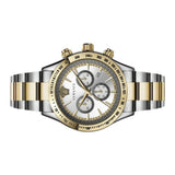 Buy Shop Versace Classic Chronograph Quartz Silver Dial Two Tone Steel Strap Watch For Men - VEV700519 USA Online