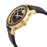 Buy Shop Versace Code Quartz Black Dial Black Leather Strap Watch For Men - VEPO00320 USA Online