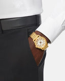 Buy Shop Versace Code Quartz Silver Dial Gold Steel Strap Watch For Men - VEPO00420 USA Online