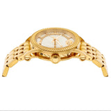 Buy Shop Versace Code Quartz Silver Dial Gold Steel Strap Watch For Men - VEPO00420 USA Online