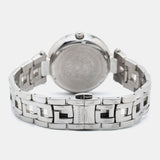 Buy Shop Versace Crystal Gleam Guilloche Black Dial Silver Steel Strap Watch for Women - VAN030016 USA Online