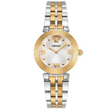 Buy Shop Versace Daphnis White Dial Two Tone Steel Strap Watch for Women - VEOCA0324 USA Online