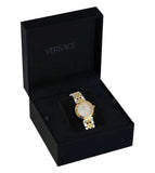 Buy Shop Versace Daphnis White Dial Two Tone Steel Strap Watch for Women - VEOCA0324 USA Online
