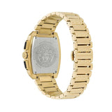 Buy Shop Versace Dominus Chronograph Black Dial Gold Steel Strap Watch For Men - VE6H00523 USA Online