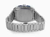 Buy Shop Versace Dominus Chronograph Blue Dial Silver Steel Strap Watch For Men - VE6H00423 USA Online