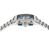Buy Shop Versace Dominus Chronograph Blue Dial Silver Steel Strap Watch For Men - VE6H00423 USA Online