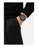 Buy Shop Versace Dominus Chronograph Quartz Black Dial Black Steel Strap Watch For Men - VE6H00623 USA Online