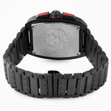 Buy Shop Versace Dominus Chronograph Quartz Black Dial Black Steel Strap Watch For Men - VE6H00623 USA Online