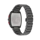 Buy Shop Versace Dominus Chronograph Quartz Black Dial Black Steel Strap Watch For Men - VE6H00623 USA Online