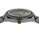 Buy Shop Versace DV One Mini Black Dial Black Steel Strap Watch for Women - VE9F00124 USA Online