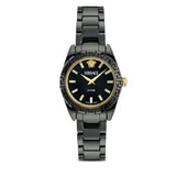 Buy Shop Versace DV One Mini Black Dial Black Steel Strap Watch for Women - VE9F00124 USA Online