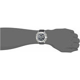 Buy Shop Versace Dylos Analog Black Dial Black Leather Strap Watch for Men - VQC010015 USA Online