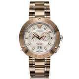 Buy Shop Versace V Extreme Chronograph White Dial Rose Gold Stainless Steel Watch for Women - VCN050017 USA Online