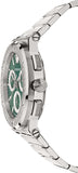 Buy Shop Versace Grace Chronograph Quartz Green Dial Silver Steel Strap Watch For Men - VEZ900121 USA Online