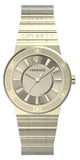 Buy Shop Versace Grace Quartz Gold Dial Gold Steel Strap Watch for Women - VEVH01320 USA Online