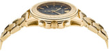Buy Shop Versace Greca Action Chronograph Black Dial Gold Steel Strap Watch For Men - VE3J00622 USA Online