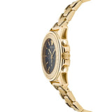 Buy Shop Versace Greca Action Chronograph Black Dial Gold Steel Strap Watch For Men - VE3J00622 USA Online