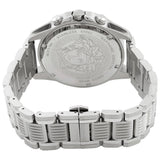Buy Shop Versace Greca Action Chronograph Quartz Green Dial Silver Steel Strap Watch for Men - VE3J00422 USA Online