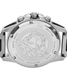 Buy Shop Versace Greca Action Chronograph Quartz Green Dial Silver Steel Strap Watch for Men - VE3J00422 USA Online