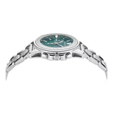 Buy Shop Versace Greca Action Chronograph Quartz Green Dial Silver Steel Strap Watch for Men - VE3J00422 USA Online