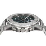 Buy Shop Versace Greca Action Chronograph Quartz Green Dial Silver Steel Strap Watch for Men - VE3J00422 USA Online