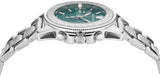 Buy Shop Versace Greca Action Chronograph Quartz Green Dial Silver Steel Strap Watch for Men - VE3J00422 USA Online