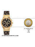 Buy Shop Versace Greca Chronograph Black Dial Brown Leather Strap Watch For Men - VEZ900621 USA Online
