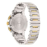 Buy Shop Versace Greca Chronograph White Dial Two Tone Steel Strap Watch For Men - VEZ900321 USA Online
