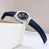 Buy Shop Versace Greca Diver Quartz Blue Dial Blue Rubber Strap Watch for Men - VE8G00124 USA Online