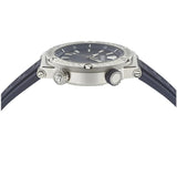 Buy Shop Versace Greca Diver Quartz Blue Dial Blue Rubber Strap Watch for Men - VE8G00124 USA Online