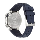 Buy Shop Versace Greca Diver Quartz Blue Dial Blue Rubber Strap Watch for Men - VE8G00124 USA Online