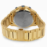 Buy Shop Versace Greca Dome Chronograph Black Dial Gold Steel Strap Watch for Men - VE6K00523 USA Online