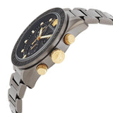 Buy Shop Versace Greca Dome Chronograph Black Dial Grey Steel Strap Watch for Men - VE6K00623 USA Online