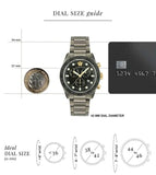 Buy Shop Versace Greca Dome Chronograph Black Dial Grey Steel Strap Watch for Men - VE6K00623 USA Online