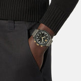 Buy Shop Versace Greca Dome Chronograph Black Dial Grey Steel Strap Watch for Men - VE6K00623 USA Online