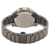 Buy Shop Versace Greca Dome Chronograph Black Dial Grey Steel Strap Watch for Men - VE6K00623 USA Online