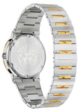 Buy Shop Versace Greca Green Dial Silver Steel Strap Watch for Men - VEVI00420 USA Online