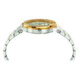 Buy Shop Versace Greca Green Dial Silver Steel Strap Watch for Women - VEVH00720 USA Online