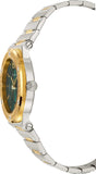 Buy Shop Versace Greca Green Dial Silver Steel Strap Watch for Women - VEVH00720 USA Online