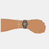 Buy Shop Versace Greca Icon Quartz Black Dial Black Steel Strap Watch For Men - VEZ900521 USA Online