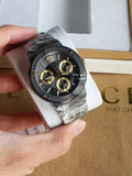 Buy Shop Versace Greca Icon Quartz Black Dial Black Steel Strap Watch For Men - VEZ900521 USA Online
