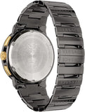 Buy Shop Versace Greca Icon Quartz Black Dial Black Steel Strap Watch For Men - VEZ900521 USA Online