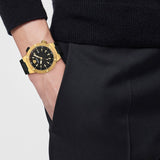 Buy Shop Versace Greca Logo Diver Quartz Black Dial Black Rubber Strap Watch for Men - VE8G00324 USA Online