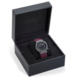 Buy Shop Versace Greca Logo Diver Quartz Black Dial Purple Rubber Strap Watch for Men - VE8G00224 USA Online