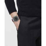 Buy Shop Versace Greca Logo Diver Quartz Black Dial Purple Rubber Strap Watch for Men - VE8G00224 USA Online